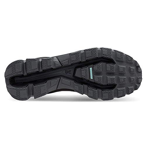 On-Running Mens Cloudventure Waterproof Black/Graphit Trail Runner - 9
