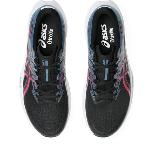 ASICS Women's Hyper Speed 5 Running Shoes, 10, Black/Bright Rose