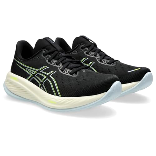 ASICS Men's Gel-Cumulus 26 Running Shoes, 10, Black/Safety Yellow