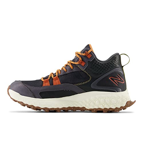 New Balance Women's Fresh Foam X Hierro V1 Mid-Cut Trail Running Shoe, Black/Magnet/Cayenne, 8.5 M