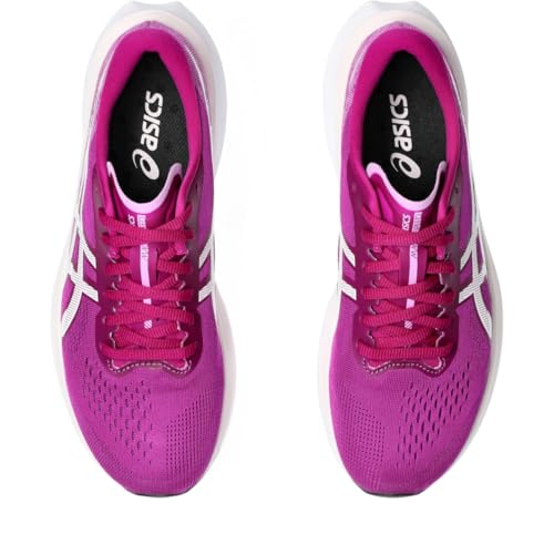 ASICS Women's Magic Speed 4 Running Shoes, 8, Purple Spectrum/Pale Pink