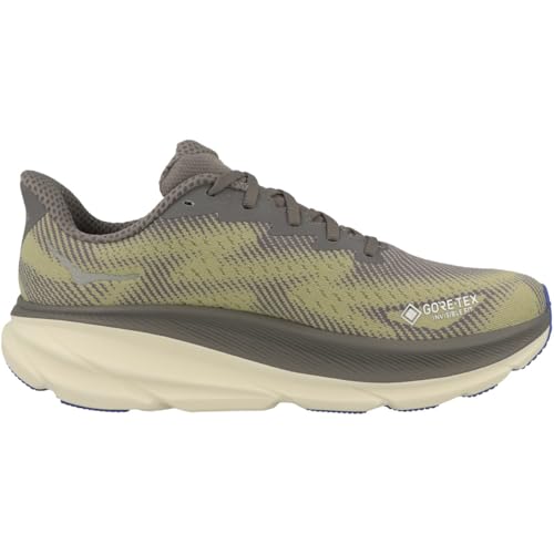Hoka Men's Clifton 9 GTX® Gravel/Eggshell 11.5 Medium