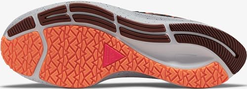 Nike Air Zoom Pegasus 38 Shield Mens Running Trainers DC4073 Sneakers Shoes (UK 9 US 10 EU 44, Black Orange 003)
