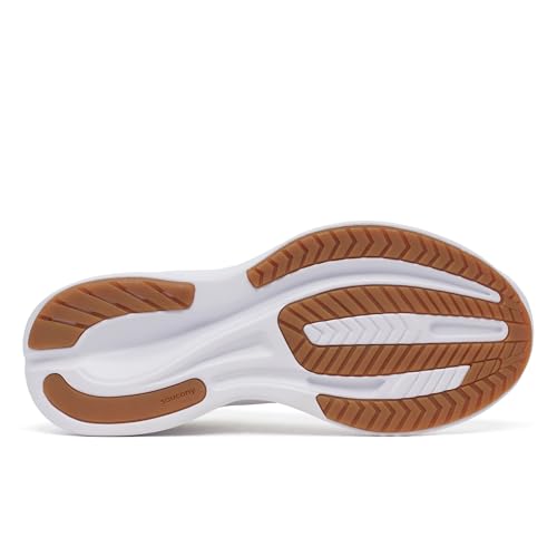 Saucony Women's Cohesion 18 Sneaker, Pearl/Gum, 10
