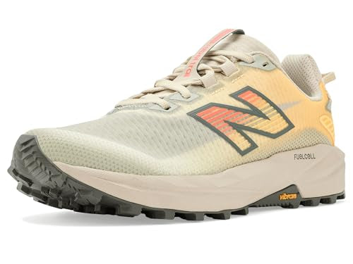 New Balance Womens FuelCell Rebel Trail White Peach/Timberwolf 8.5 B - Medium