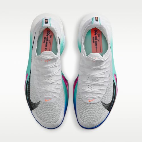 Nike Alphafly 3 Women's Road Racing Shoes (White/Hyper Turquoise/Concord/Black) Size 11