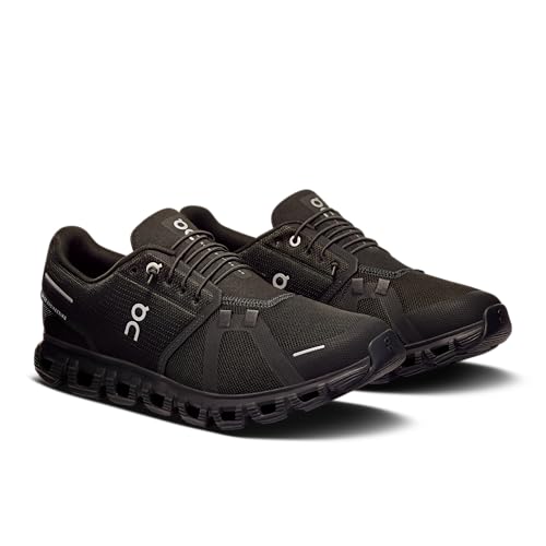 On Men's Cloud 6 Sneakers, Black/Black, 10.5 Medium US