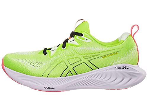 ASICS Men's Gel-Cumulus 25 Running Shoes, 12, Lime Zest/Whisper Green