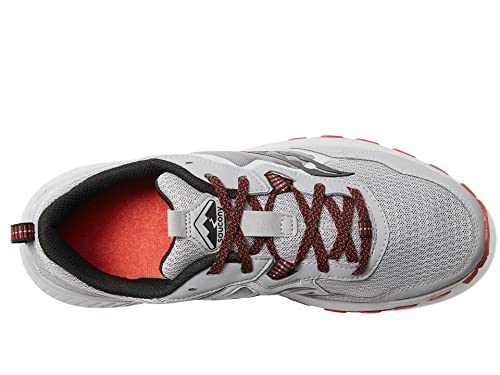 Saucony Men's Excursion Tr16 Trail Running Shoe, Alloy/Lava, 9