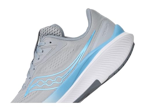 Saucony Women's Echelon 10 Sneaker, Flint/Breeze, 5
