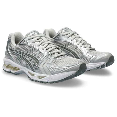 ASICS Women's Gel-Kayano 14 Sportstyle Shoe, 5.5, Cloud Grey/Clay Grey