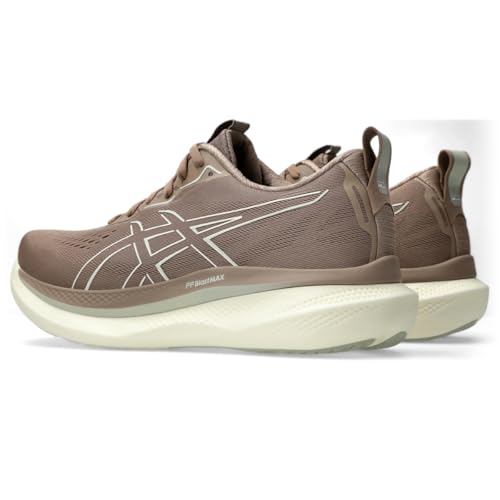 ASICS Men's GLIDERIDE MAX Running Shoes, 11.5, Taupe Grey/Birch