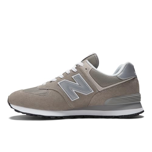 New Balance Men's 574 Core Sneaker, Grey/White, 8.5 X-Wide