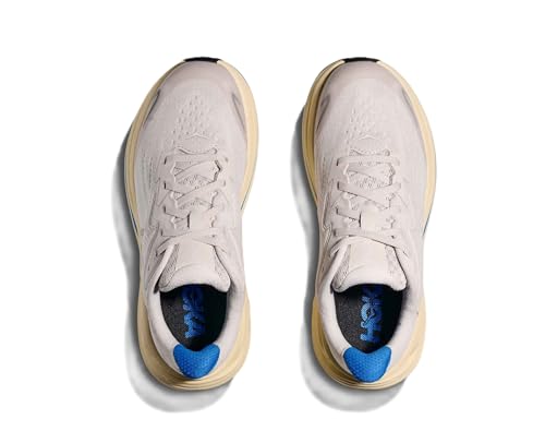 Hoka Unisex Clifton 10 (Big Kid) Stucco/Virtual Blue 4.5 Medium