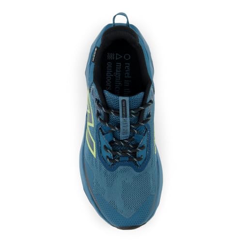 Women's New Balance DynaSoft Nitrel v6 Gore-Tex Trail Shoes in Terrarium/Black/Black alternate view 5