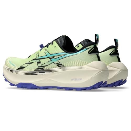 ASICS Men's Trabuco Max 4 Running Shoes, 8.5, Lime Green/Black