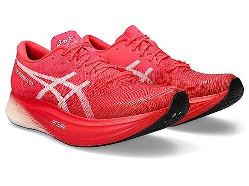 ASICS Unisex METASPEED Edge+ Running Shoes, 12M / 13.5W, Diva Pink/White