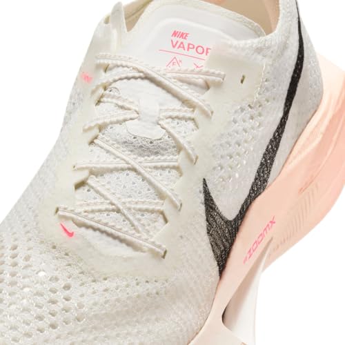 Nike Men's Zoomx Vaporfly Next% 3 Trainers, Sail Black Crimson Tint Guava Ice, 40.5 EU