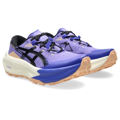 ASICS Women's Trabuco MAX 5 Trail Running Shoes, 5, Amethyst/Black