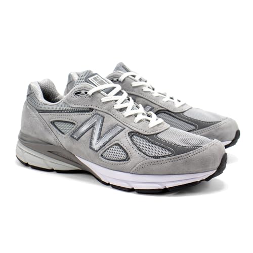 USA-Made New Balance Men's 990v4 Core (Grey/Silver)