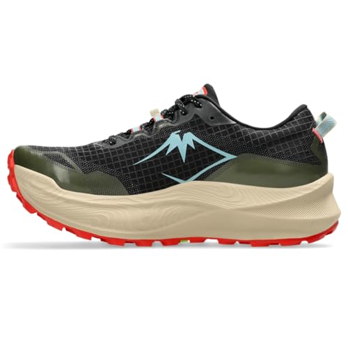 ASICS Men's Trabuco Max 3 Running Shoes, 7, Black/Smoke Blue
