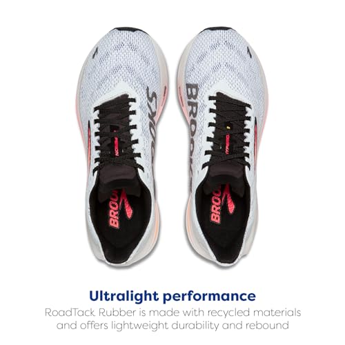 Brooks Women’s Hyperion 2 Neutral Running Shoe - Illusion/Coral/Black - 12 Medium