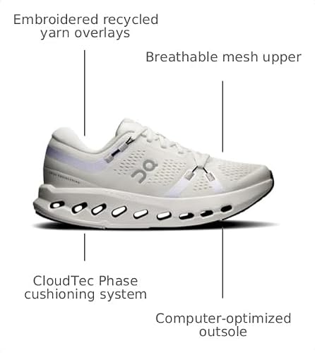 On Mens, Cloudsurfer 2 Ivory/Ivory 11 Medium