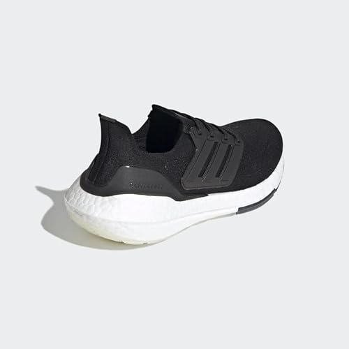adidas Women's Ultraboost 21, Black/Black/Grey, 8.5