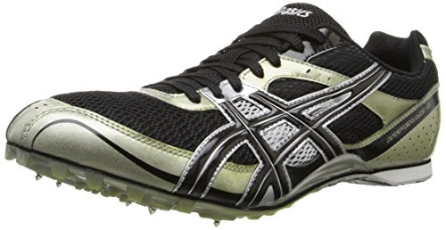 ASICS Men's Hyper MD Track And Field Shoe,Black/Onyx/Silver,13 M