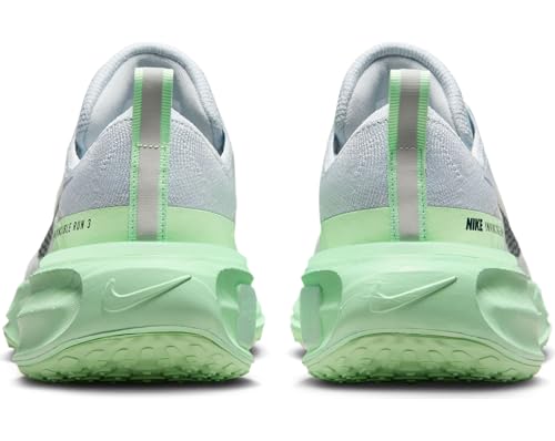 Nike Invincible 3 Women's Road Running Shoes (DR2660-009, Pure Platinum/Cool Grey/Vapor Green/Dark Obsidian) Size 10