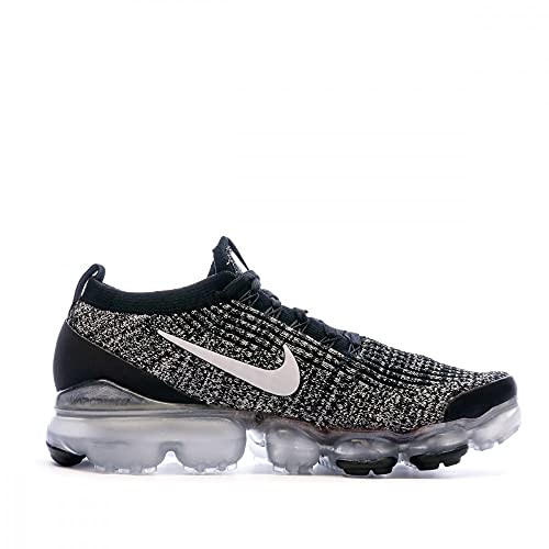 Nike Mens Air Vapormax Flyknit 3 AJ6900 002 - Size 7 Black/White-Metallic Silver