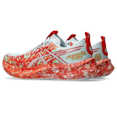 ASICS Men's Noosa TRI 16 Running Shoes, 7, Sky/Cherry Tomato