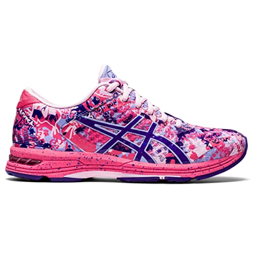 ASICS Women's Noosa Tri 11 Running Shoes, 7.5, Pink Cameo/Gentry Purple