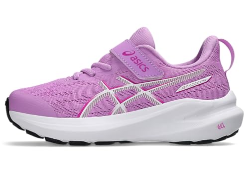 ASICS Kid's GT-1000 14 Pre-School Running Shoes, 2.5, Lavender Glow/Digital Sakura