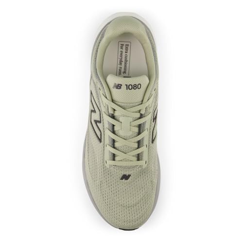 New Balance Men's Fresh Foam X 1080 V15 Running Shoe, Olivine/Faded Black, 11 W
