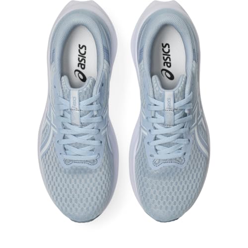 ASICS Women's Patriot 14 Running Shoes, 9, Solid AIR/White