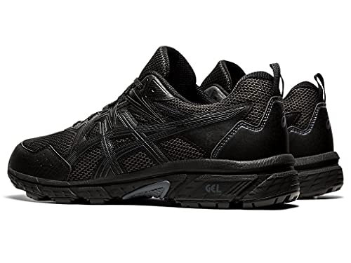 ASICS Men's Gel-Venture 8 Running Shoes, 8, Black/Black