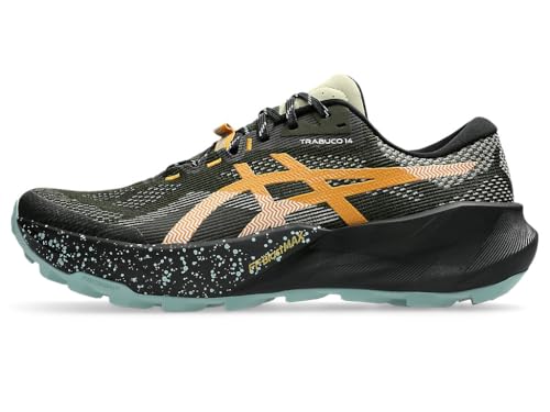 Asics Trabuco 14 Men's Trainers, Vintage Khaki Black, 44 EU