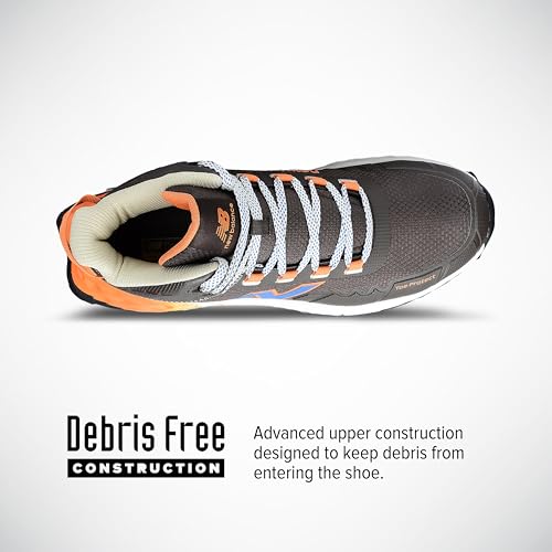 New Balance Fresh Foam Cremorne Composite Toe Safety Shoes for Men - Non Slip in Electrical Hazard - Brown alternate view 3