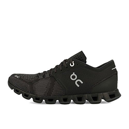 On Running Sneaker Cloud X Black Asphalt Woman (8, Black/Asphalt)