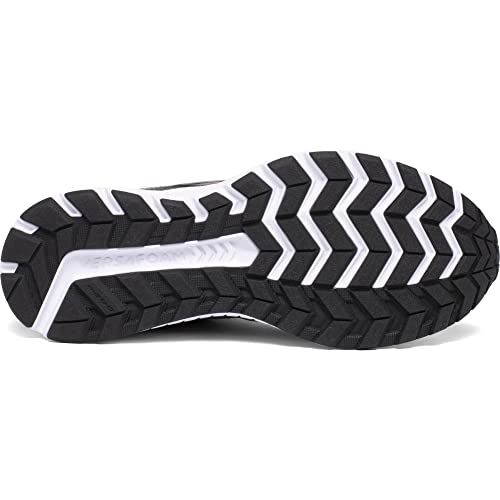 Saucony Men's Cohesion 13 Walking Shoe, Dark Grey/Orange, 10 M US
