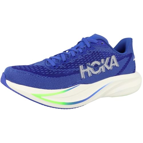 Hoka Men's Mach 7 Cobalt Blue/Neon Green 11 Medium