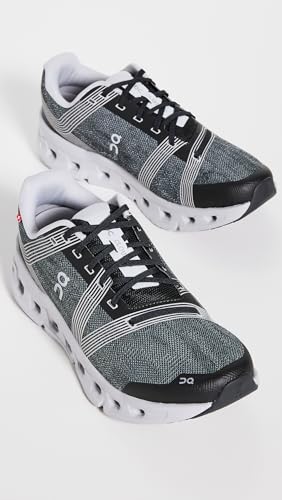 On Men's Cloudgo Sneakers, Black/Glacier, 12 Medium US
