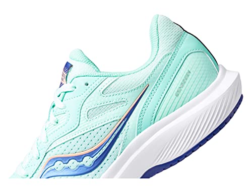 Saucony Women's Cohesion 16, Atmos/Lapis, 6.5