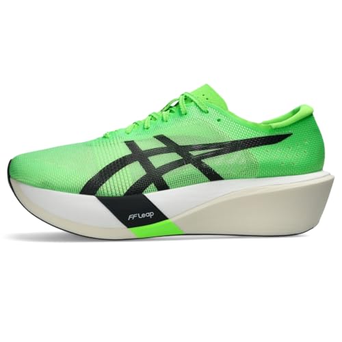 ASICS Unisex METASPEED Edge Tokyo Running Shoes, 11M / 12.5W, Green Gecko/Black