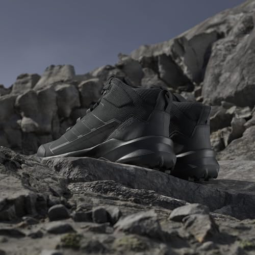 Adidas Men's Terrex Skychaser Ax5 Mid Top Gore-TEX Hiking, Black/Black/Carbon, 11