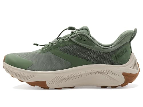 Hoka Mens Transport 2 Nettle Leaf/River Rock Grey 11.5 Wide - alternate view 4