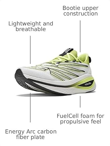 New Balance Women's FuelCell SuperComp Elite V3 Running Shoe, Thirty Watt/Black/Cosmic Rose, 5 W