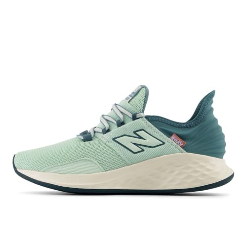 New Balance Women's Fresh Foam Roav Running Shoe, Cosmic Jade/Salt Water, 7