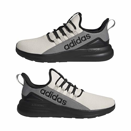 adidas Men's Lite Racer Adapt 8.0, ChalkWhiteGreyGrey, 10.5